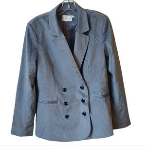 LUSH Dusk Blue Blazer Size Small
